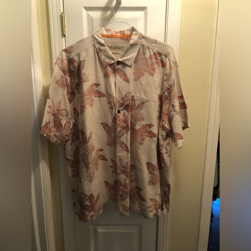 Tommy Bahama 3xl 100% silk